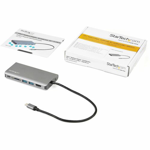 StarTech.com USB C Multiport Adapter - USB