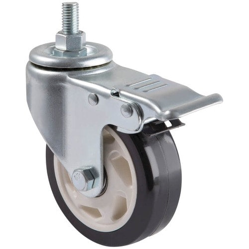 Tripp Lite by Eaton Swivel Casters, 4 in. - 4" (101.60 mm) Diameter - Steel - Silver - 4