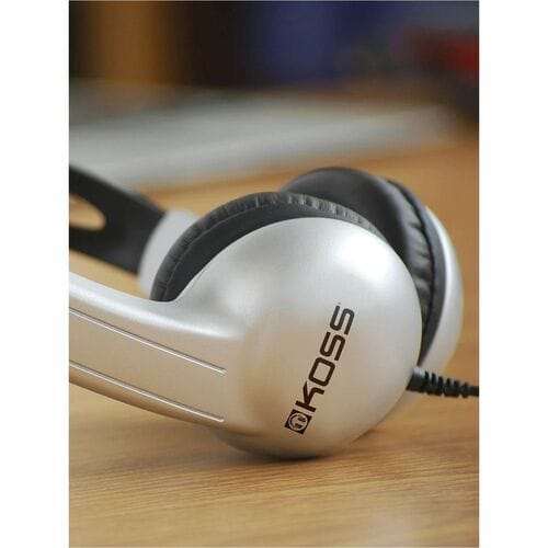 Koss UR10 On Ear Headphones - Stereo - Mini-phone (3.5mm) - Wired - 32