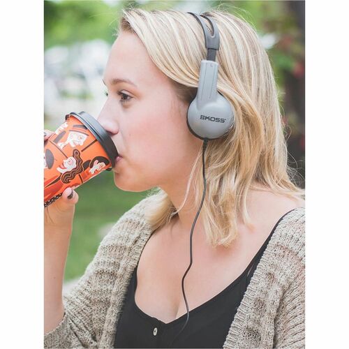 Koss UR10 On Ear Headphones - Stereo - Mini-phone (3.5mm) - Wired - 32