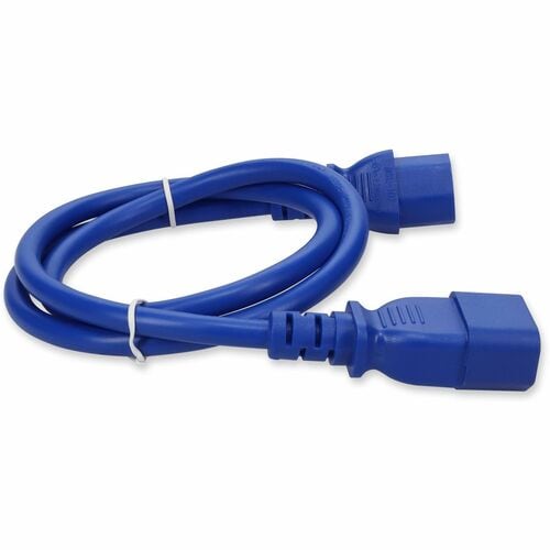 AddOn Power Extension Cord - For Computer - 14 Gauge - 120 V AC / 15 A