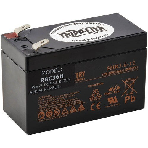 Tripp Lite by Eaton RBC36H UPS Battery Pack - Leak Proof/Maintenance-f
