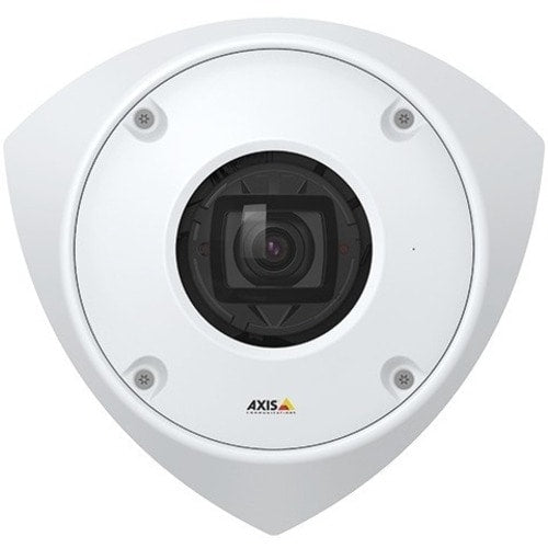 AXIS Q9216-SLV 4 Megapixel HD Network Camera - Dome - White - 49.21 ft (15 m) N
