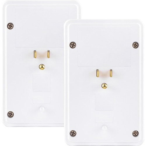 Cyber Power CyberPower MP18HO007 Multipack - (2) Prises murales avec USB, blanc
