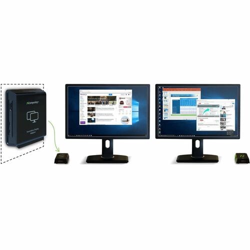 Client léger NComputing RX RX-HDX+ Cortex A53 BCM2837 double cœur (2 cœurs) 1,40 GHz