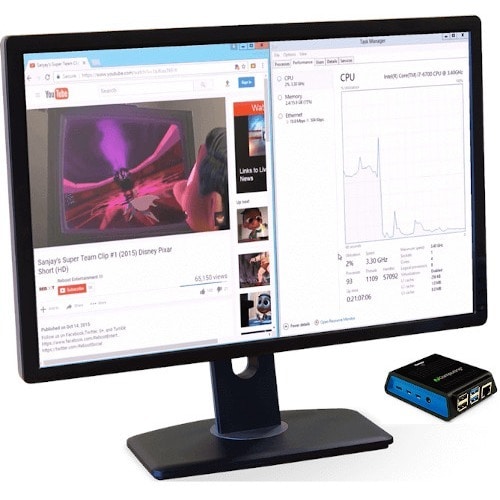 NComputing RX RX420 (RDP) Thin Client Cortex A72 BCM2711 Quad-core (4 Core) 1.50 GHz