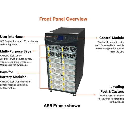 Vertiv Liebert APS 5kVA Scalable to 15kVA N+1 - 5 Minutes Full-Load Ru