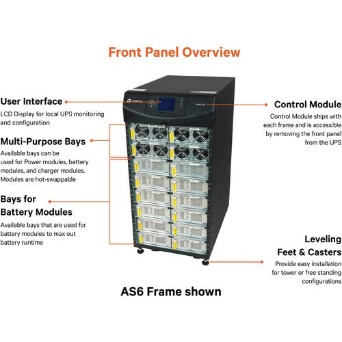 Vertiv Liebert APS 5kVA Scalable to 20kVA N+1 - 5 Minutes Full-Load Ru