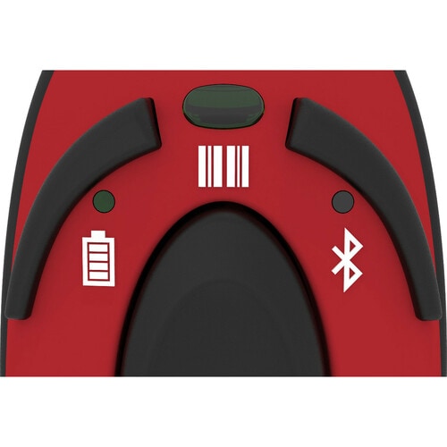 Socket Mobile DuraScan® D740, lecteur de codes-barres universel, rouge et support de charge -