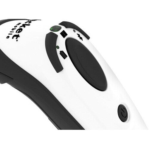 Lecteur de codes-barres universel Socket Mobile DuraScan® D740, blanc et support de charge