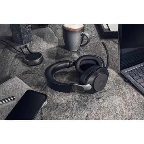 Jabra Evolve2 85 Headset - Stereo - Wireless