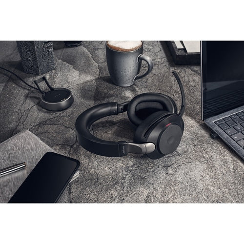 Jabra Evolve2 85 Headset - Stereo - Wireless