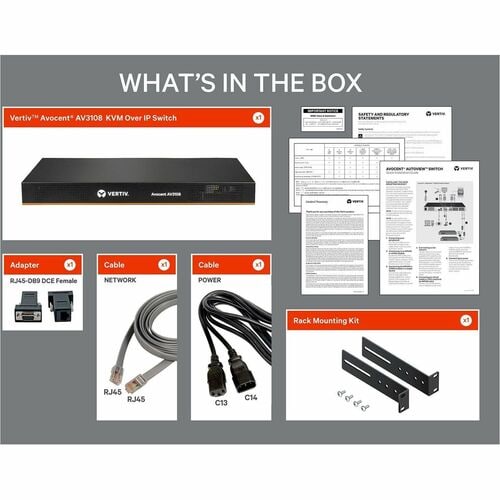 8PORT AUTOVIEW KVM WITH 1 LOCAL 1 REMOTEUS VM CAC TAA