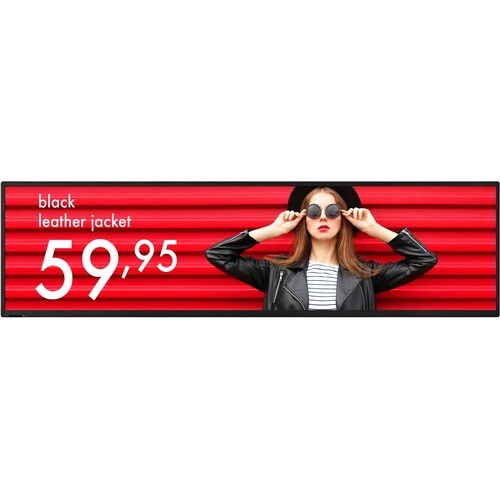 NEC Display 42\" Stretch Signage Display - 42\" (1066.80 mm) LCD - 1920 x 480
