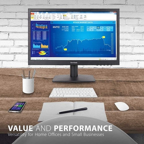 Moniteur LED HD ViewSonic Value VA1903H 19" - 16:9 - Noir