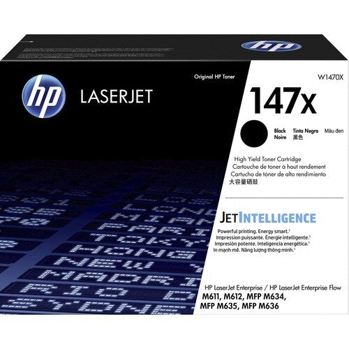 147X BLACK LASERJET TONER CARTRIDGE HIGH YIELD