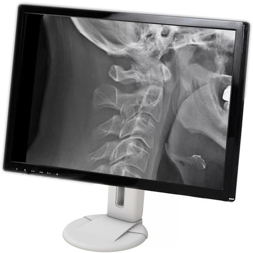 Support pour écran plat simple Amer Mounts avec V
