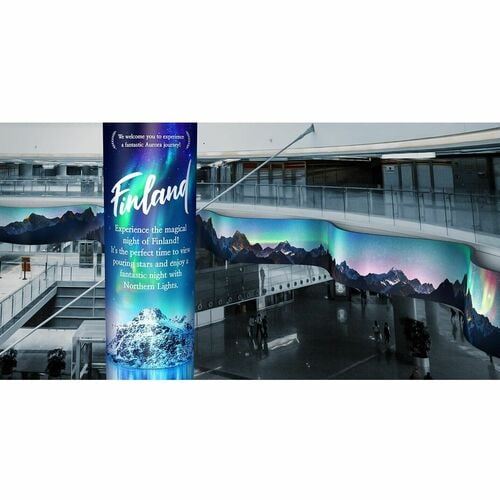 Écran d'affichage numérique Samsung IE015R - LCD - Plage dynamique élevée (HDR)