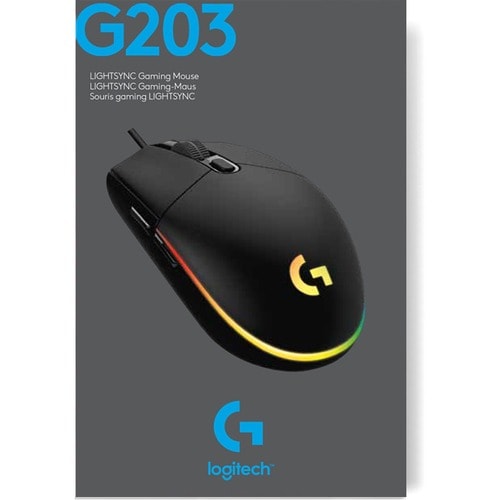 SOURIS DE JEU G203 LIGHTSYNC NOIRE