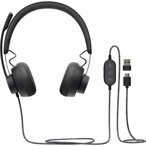 Logitech Zone Headset - Stereo - USB Type C