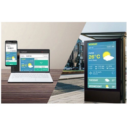 Écran d'affichage numérique LG 86XE3FS-B - LCD 86" (2 184,40 mm)