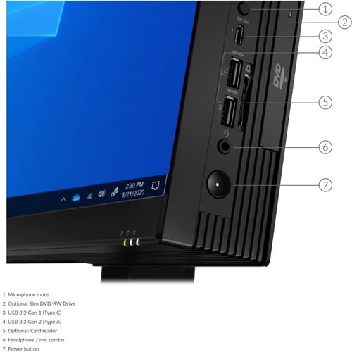 TOPSELLER THINKCENTRE M70A I5-10400 2.90G W10P 8GB 1X256GB SSD
