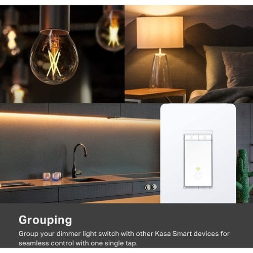 Kasa Smart Wi-Fi Light Switch, Dimmer