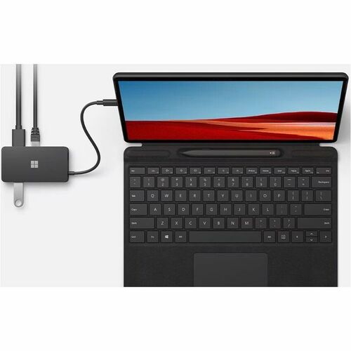Hub de voyage USB-C Microsoft Surface pour ordinateur portable/tablette/moniteur