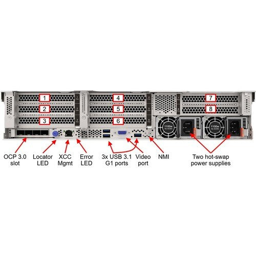 Lenovo ThinkSystem SR665 7D2VA01JNA 2U Rack Server - 1 EPYC 7282 2.40 GHz - 16 GB RAM