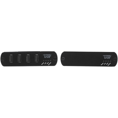 Concentrador extensor USB 2.0 de 4 puertos StarTech.com sobre Ethernet Cat5e o Cat6 C