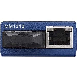 Convertidor de medios miniatura Advantech B+B SmartWorx de 10/100 Mbps con LFPT - 1 x Red (RJ