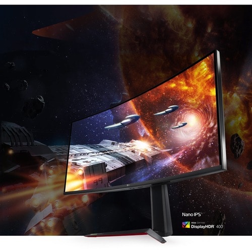 LG UltraGear 34GN850-B 34\" Class UW-QHD Curved Screen Gaming LCD Monitor