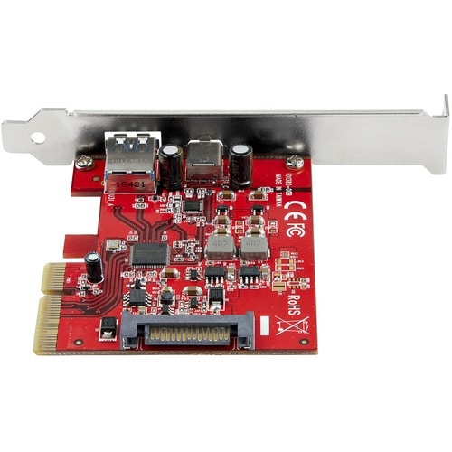 Carte PCIE USB-A/USB-C 2 ports 10 Gbit/s USB 3.1 GEN 2 PCI Express
