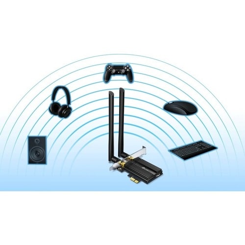 Tp Link TP-Link TX50E IEEE 802.11ax Bluetooth 5.0 Dual Band Wi