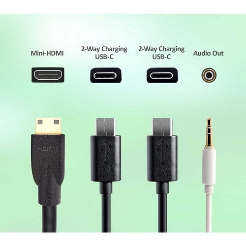 Écran Viewsonic 15,6 pouces, dalle IPS, résolution 1920 x 1080 - 15,6 pouces visible - en