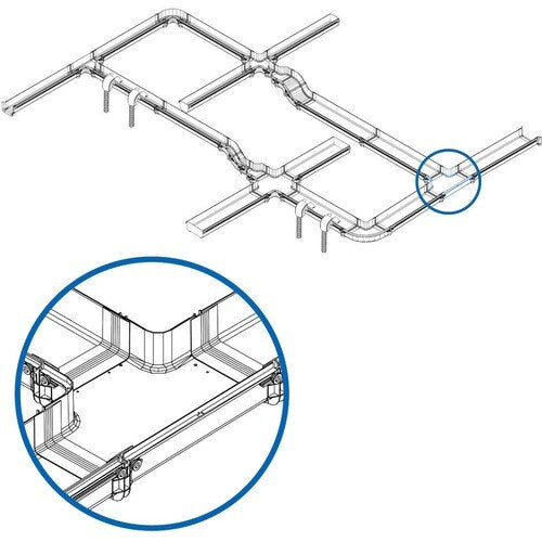 Tripp Lite by Eaton - Caja horizontal sin herramientas de 90 grados