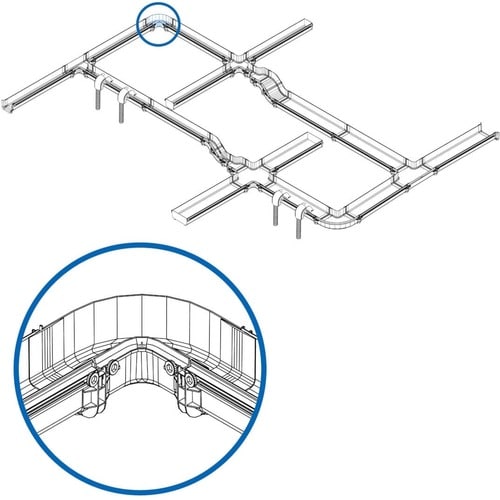 Tripp Lite by Eaton Toolless Horizontal 90