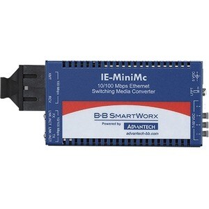 Convertidor de medios miniatura Advantech de 10/100 Mbps con LFPT - 1 x Red (RJ