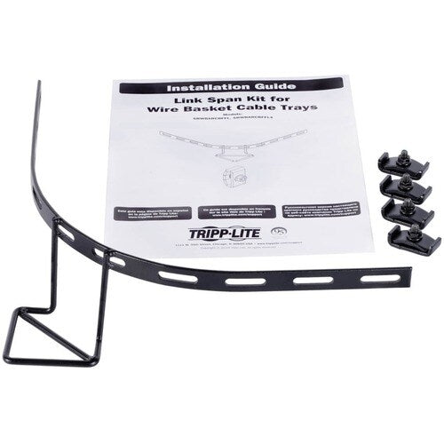 Kit de liaisons tampons à arc large Tripp Lite by Eaton pour chemins de câbles en treillis métallique (4 po de hauteur)