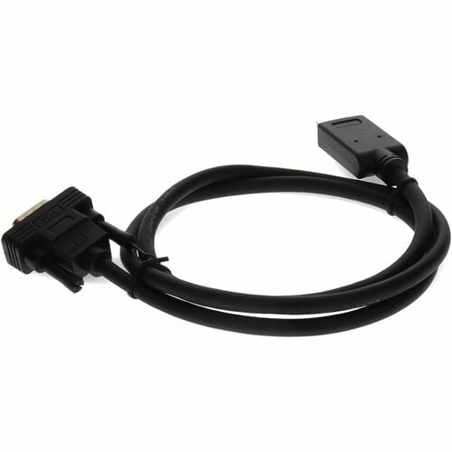 AddOn 6ft HDMI 1.3 Male to VGA Male Black Cable For Resolution Up to 1920x1200 (WUXGA)