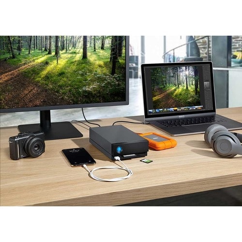 BASE MULTI 2 DE 16 TB LACIE 1BIG DOCKTHUNDERBOLT 3 + USB 3.1 3.5E