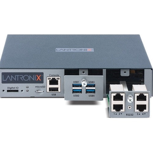 Módulo de expansión Lantronix: para redes de datos y fibra óptica