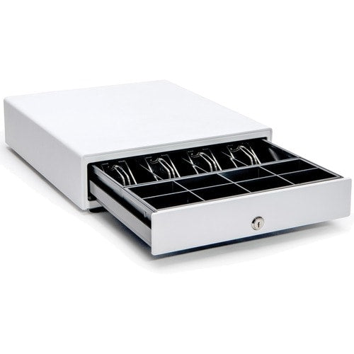 Star Micronics CD4-1416 Choice Cash Drawer, White, 14Wx16D, 4Bill-5Coin - Printe