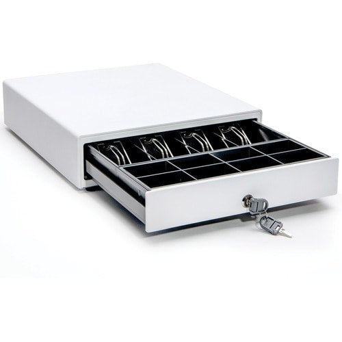 Star Micronics CD4-1416 Choice Cash Drawer, White, 14Wx16D, 4Bill-5Coin - Printe