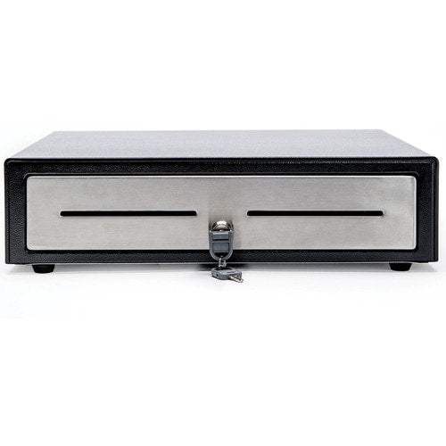 Star Micronics CD4-1416 Choice Cash Drawer, Black, 14Wx16D, Stainless Steel Draw