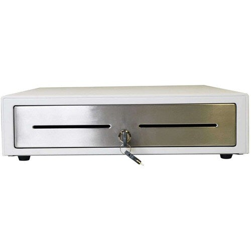 Star Micronics CD4-1416 Choice Cash Drawer, White, 14Wx16D, Stainless Steel Draw