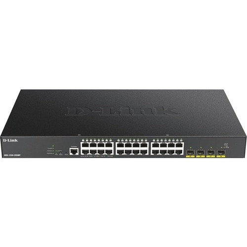 Switch PoE Gigabit de 24 puertos + 4 SFP+ 10G de 370 W y 6 kV