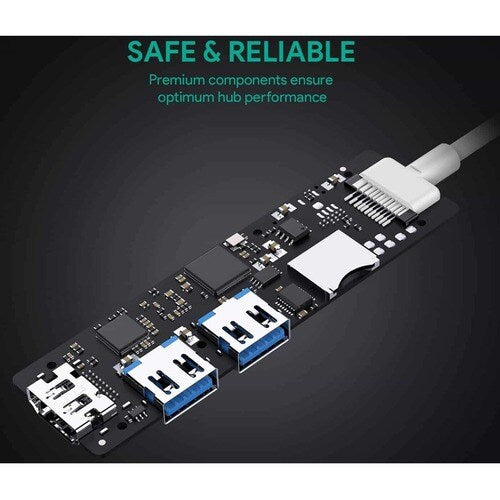 AUKEY 5 Port USB C Hub (Space Grey)