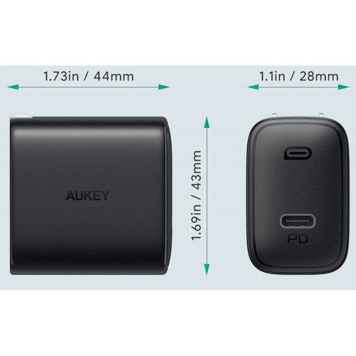 Cargador AUKEY Swift 18W PD, PA-F1 - 18 W