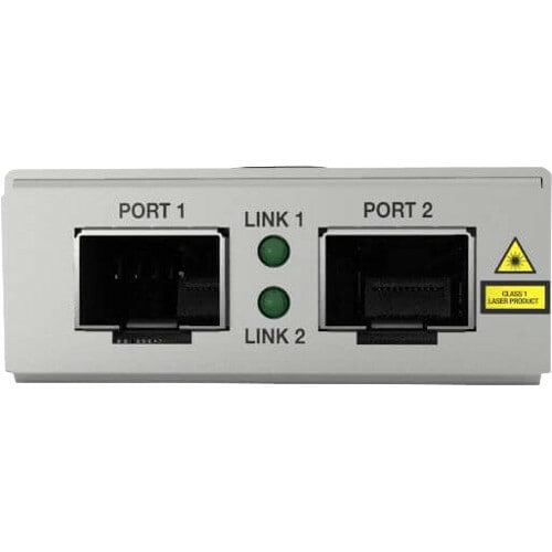 Allied Telesis MMC10GSP/SP Transceiver/Media Converter - Single